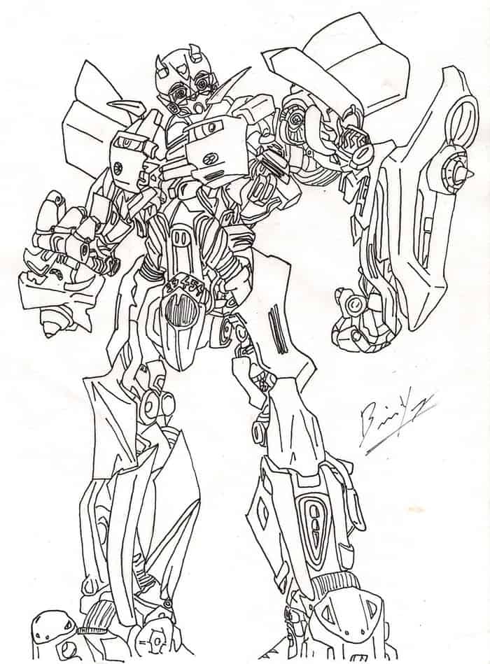 Coloring Pages Of Bumblebee