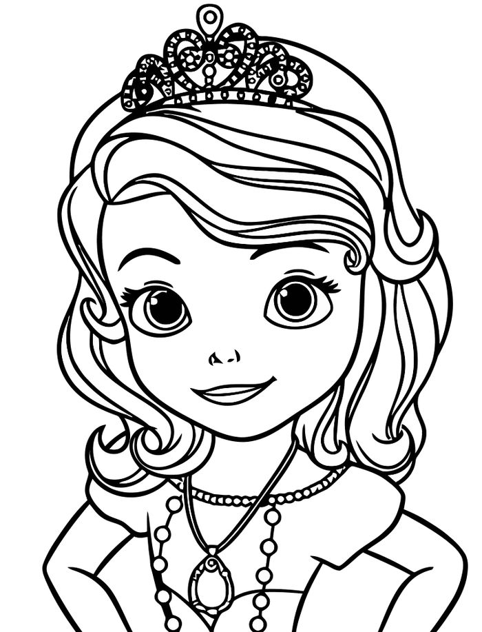 Coloring Pages Princess Sofia
