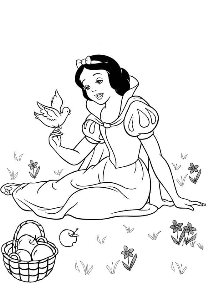 Coloring Pages Snow White