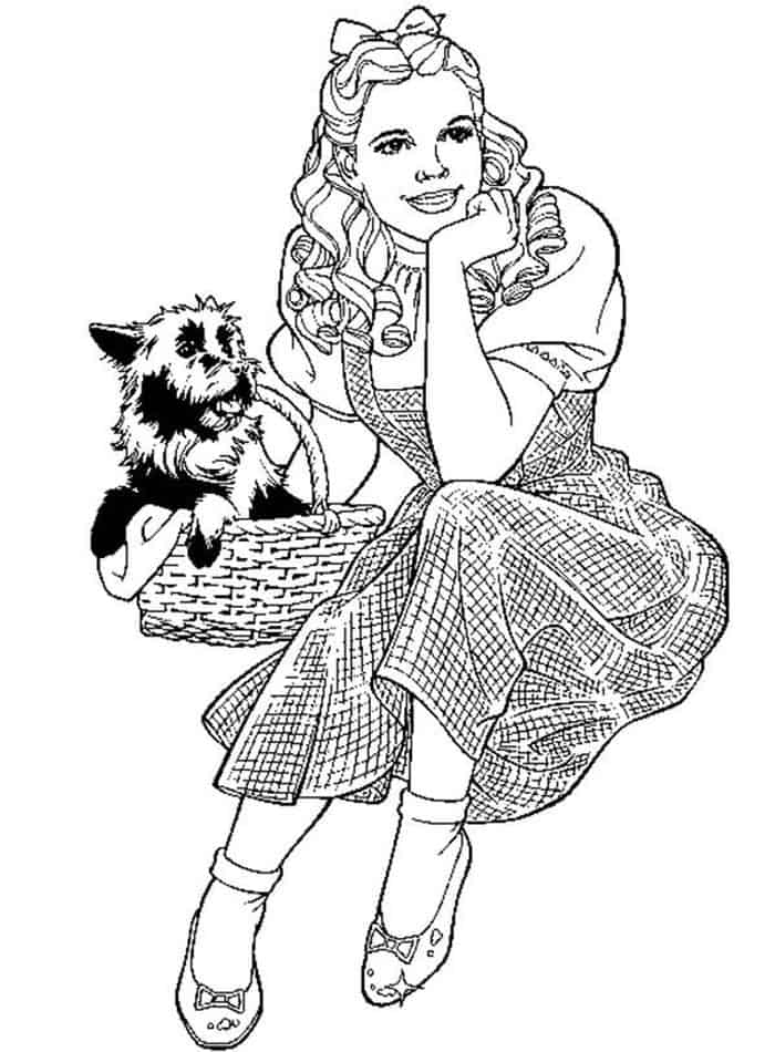 Coloring Pages Wizard Of Oz