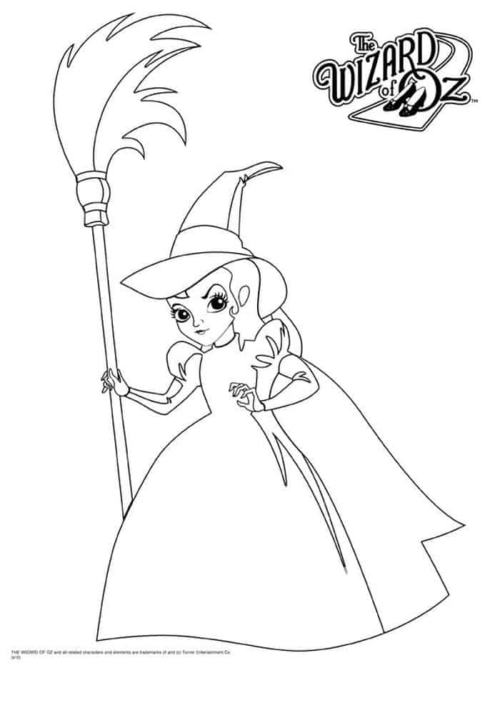 Dorothy Wizard Of Oz Coloring Pages