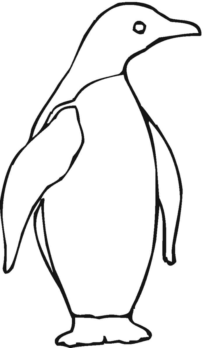Free Penguin Coloring Pages Printable