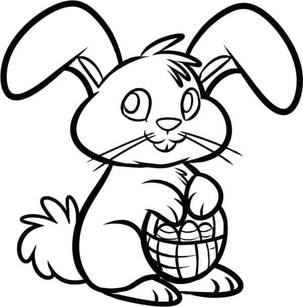 Free Printable Bunny Coloring Pages