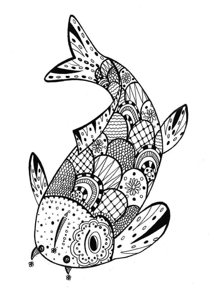 Free Printable Coloring Pages Of Cool Designs Zentangle