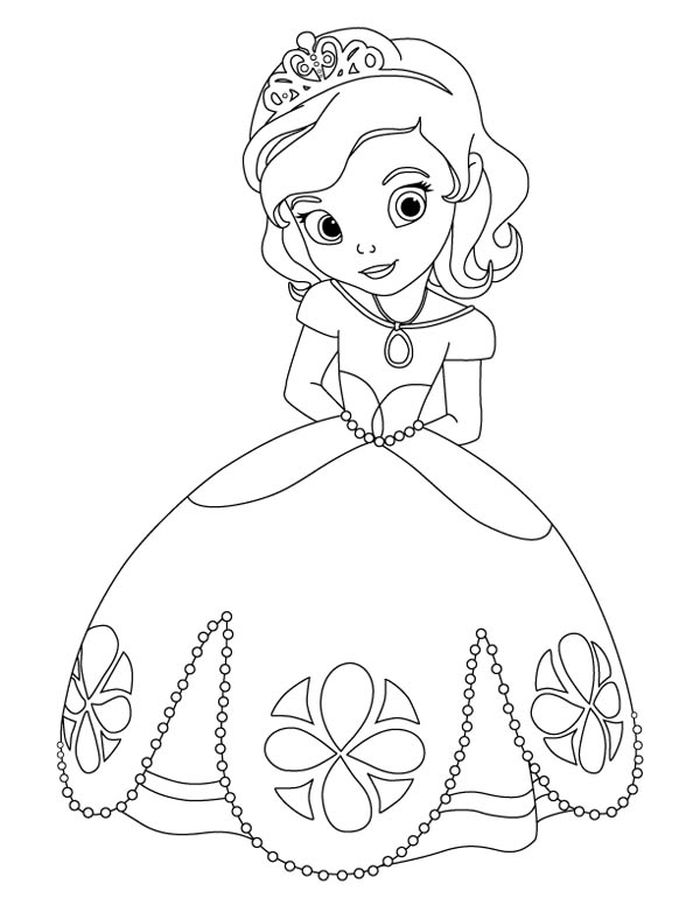 Free Sofia Coloring Pages