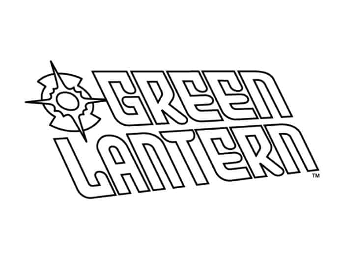 Green Lantern 2018 Coloring Pages