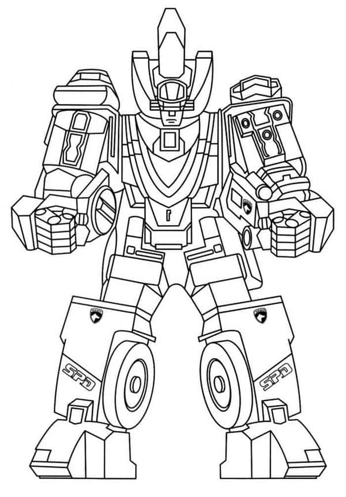 Gundam Robot Coloring Pages Free