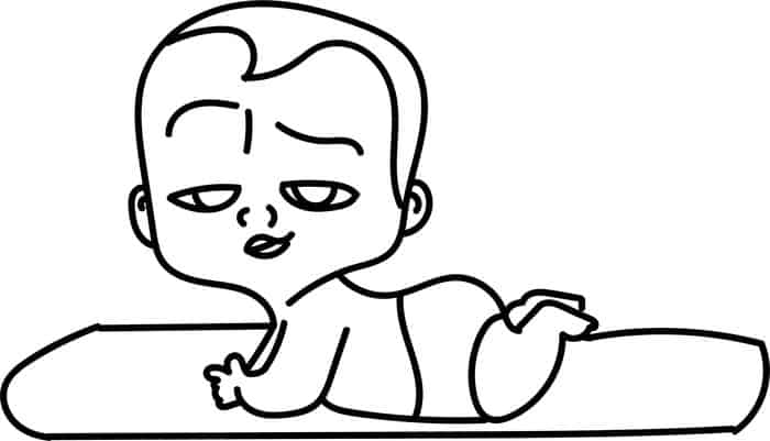 Kids Coloring Pages Boss Baby