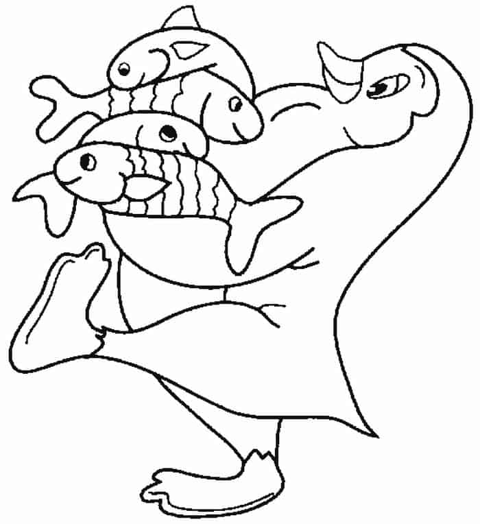 Kids Coloring Pages Penguin