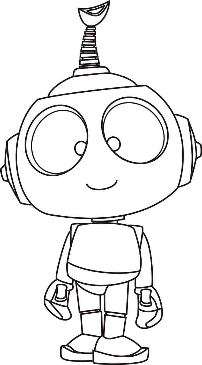 Over Watch Robot Coloring Pages