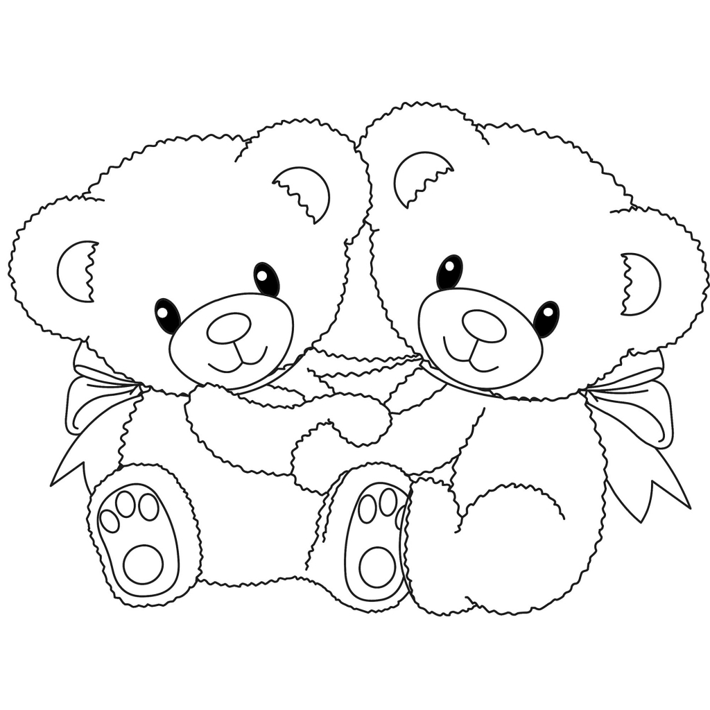 Panda Bear Coloring Pages For Kids