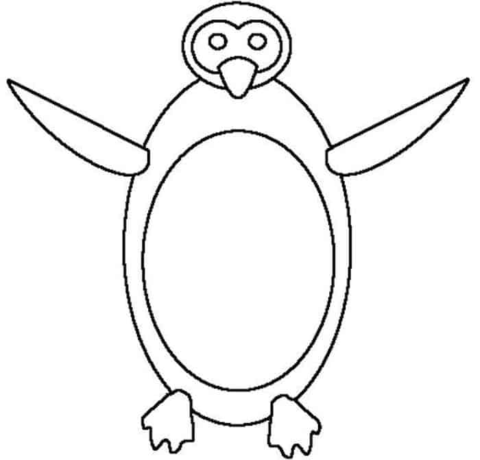 Penguin Printable Coloring Pages