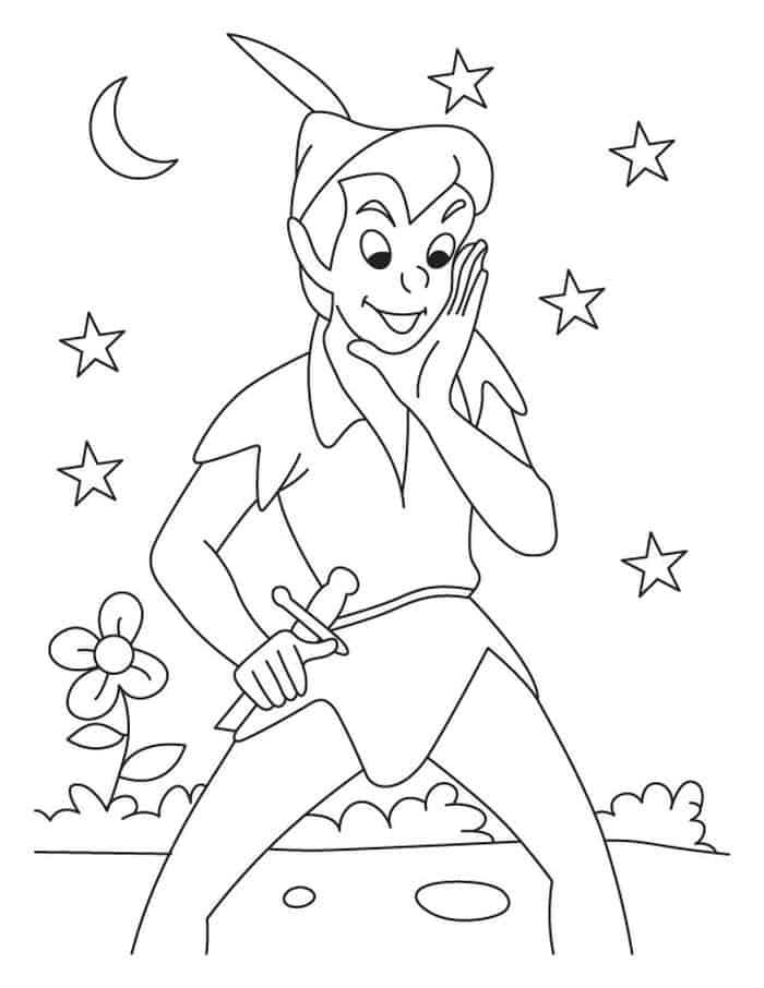 Peter Pan 2 Coloring Pages
