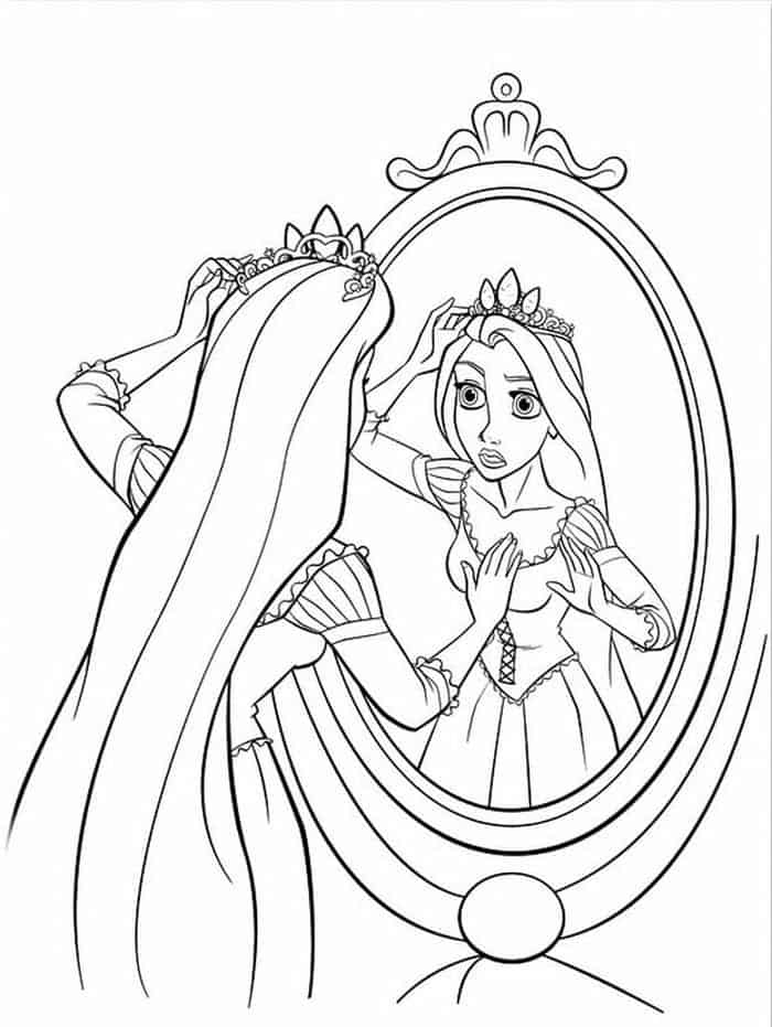 Tangled Coloring Pages For Free