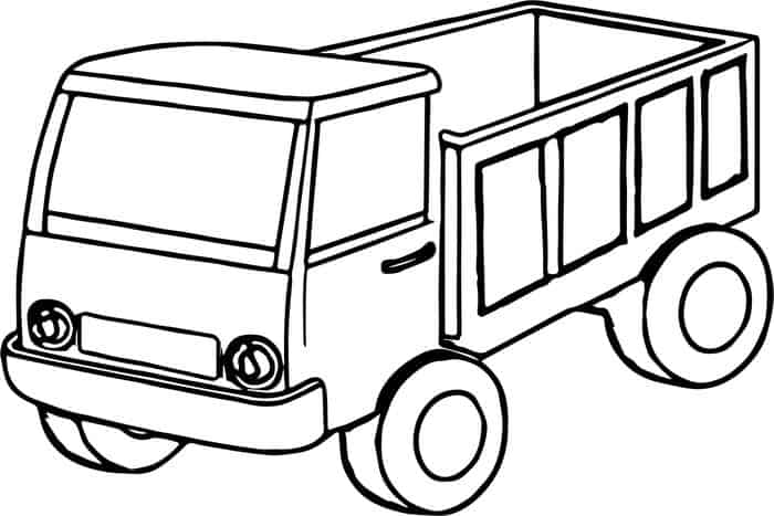 Truck Coloring Pages For Kids