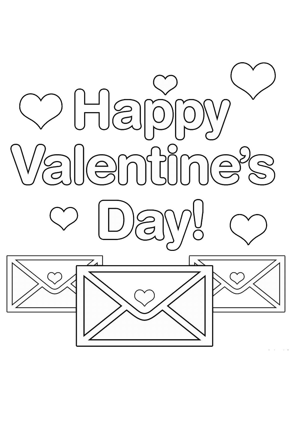 Printable Valentine Coloring Pages Pdf Free - valentine Coloring Pages