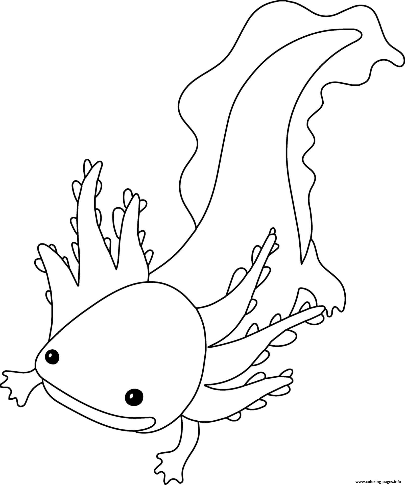 Printable-Axolotl-Coloring-Pages