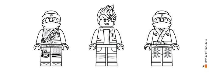 Coloring Pages Ninjago