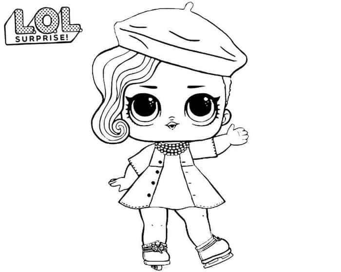 Free Lol Doll Coloring Pages