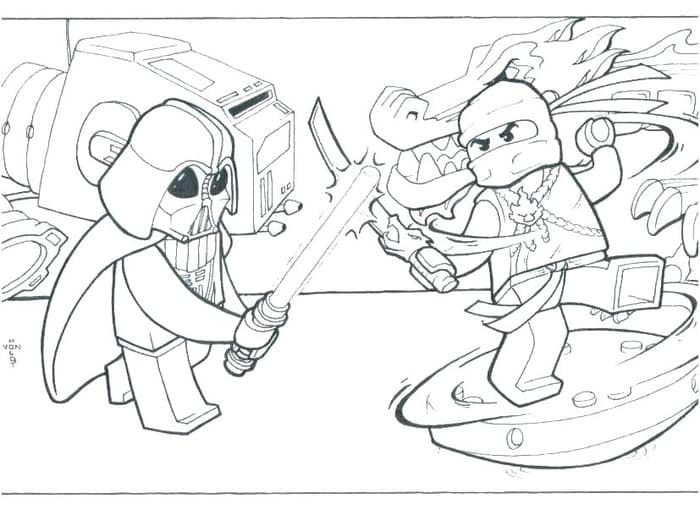 Ninjago Cole Coloring Pages