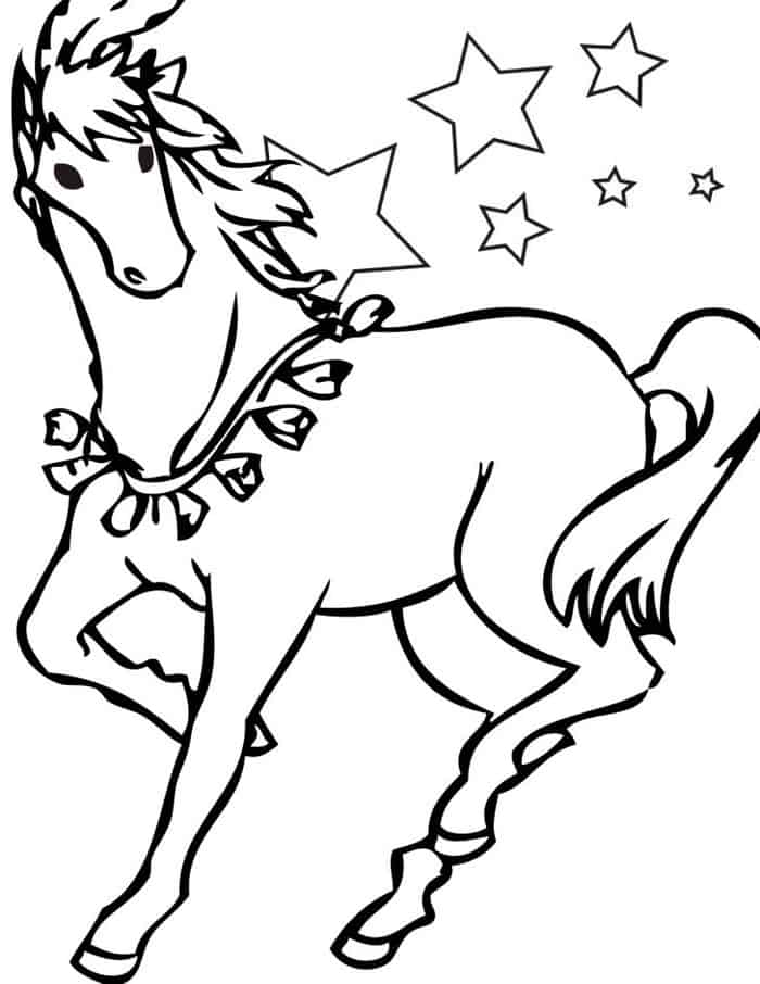 Spirit Horse Coloring Pages