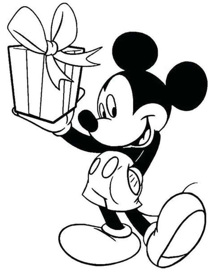 Mickey Mouse Coloring Pages Online