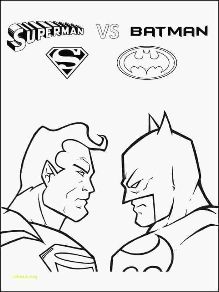 Batman Vs Superman Coloring Pages