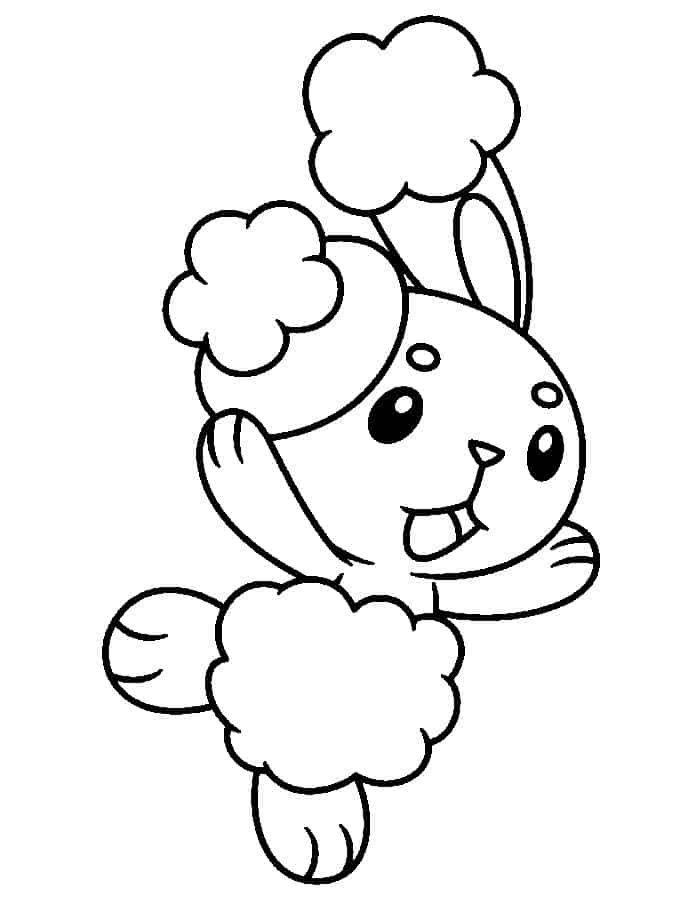 Chibi Pokemon Coloring Pages