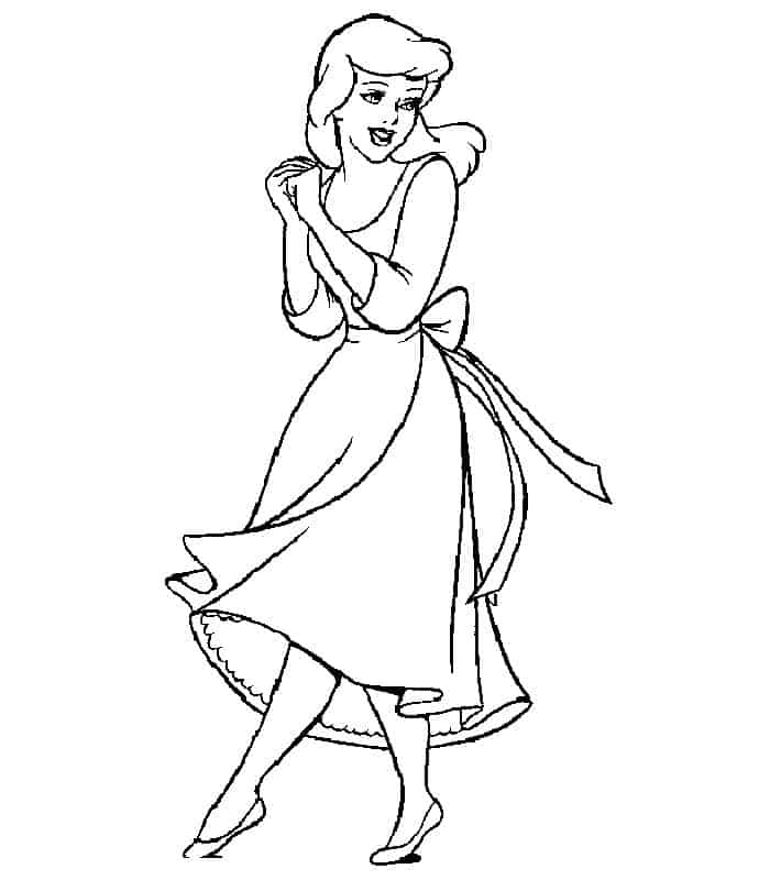 Disney Cinderella Castle Coloring Pages