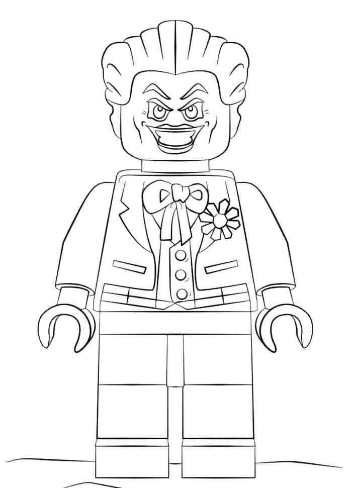 Lego Batman Joker Coloring Pages