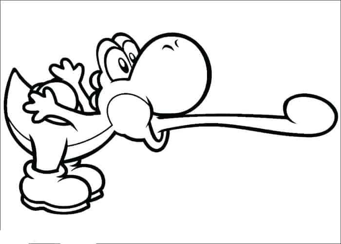 Mario Bros.Printable Coloring Pages