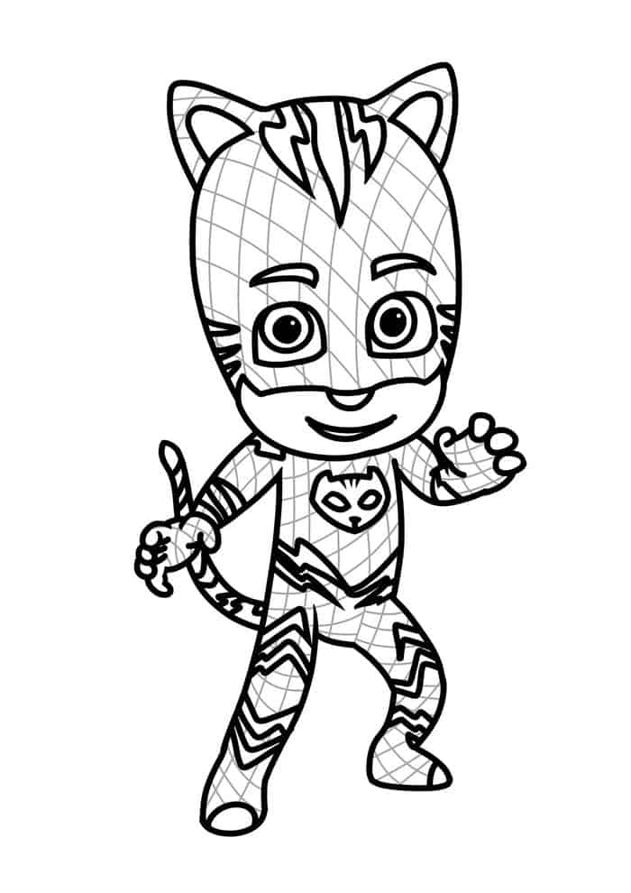 Pj Masks Coloring Pages Free Printable