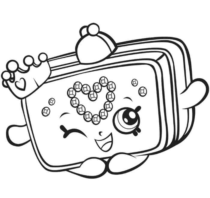 Shopkins Happy Places Coloring Pages