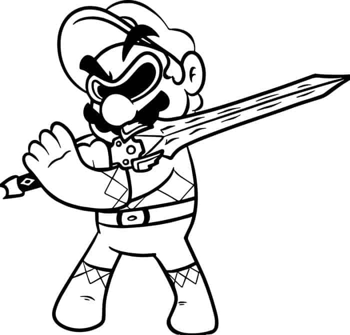 Super Mario Odyssey Coloring Pages To Print