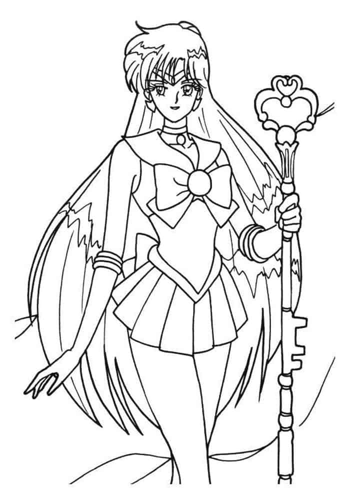 Geekxgirls Sailor Moon Coloring Book Pages