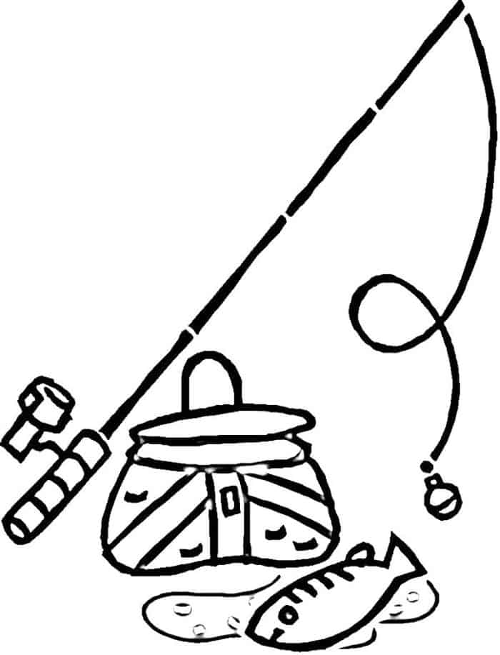 Free Printable Fishing Coloring Pages