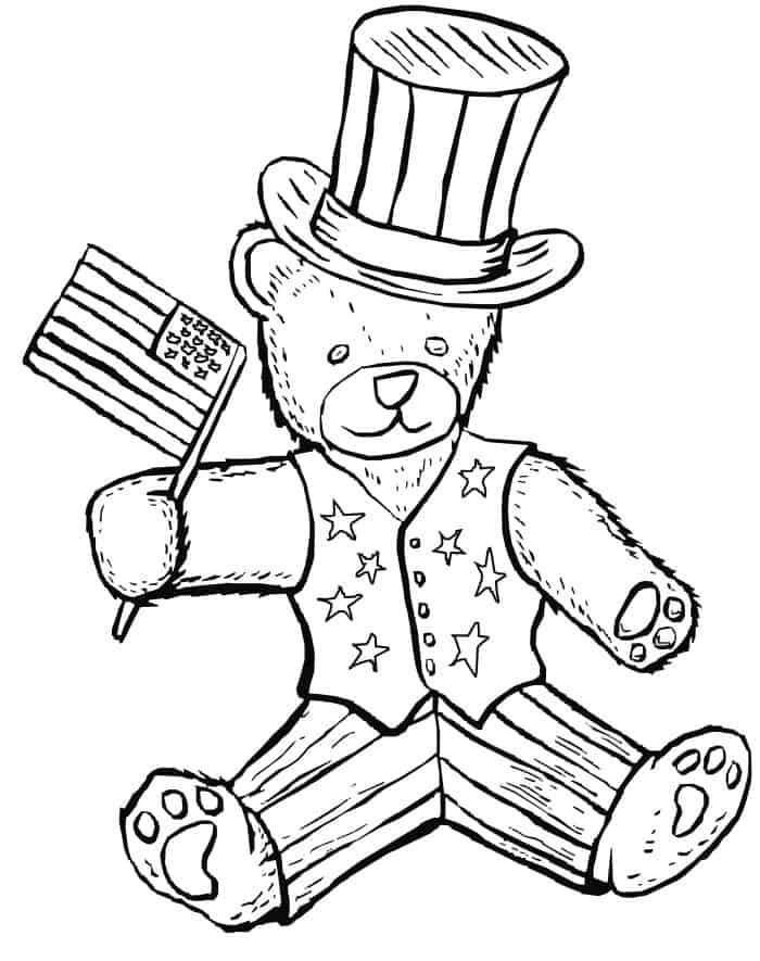 Free 4th Of July Coloring Pages For Kids