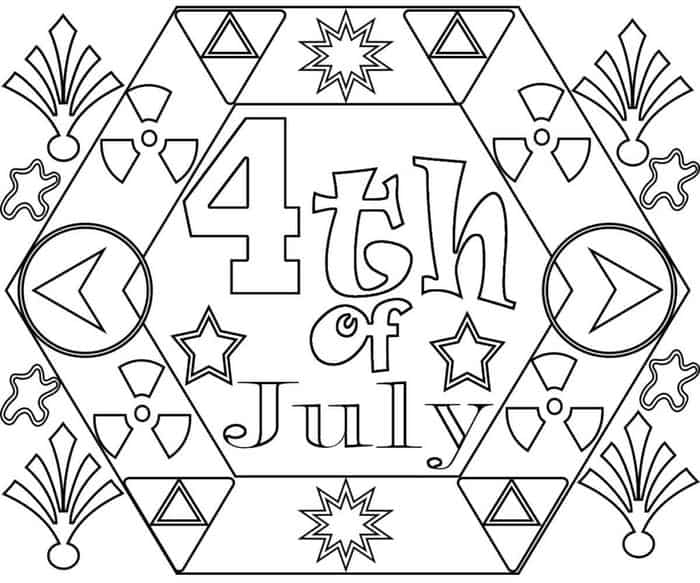 Free Printable 4th Of July Coloring Pages